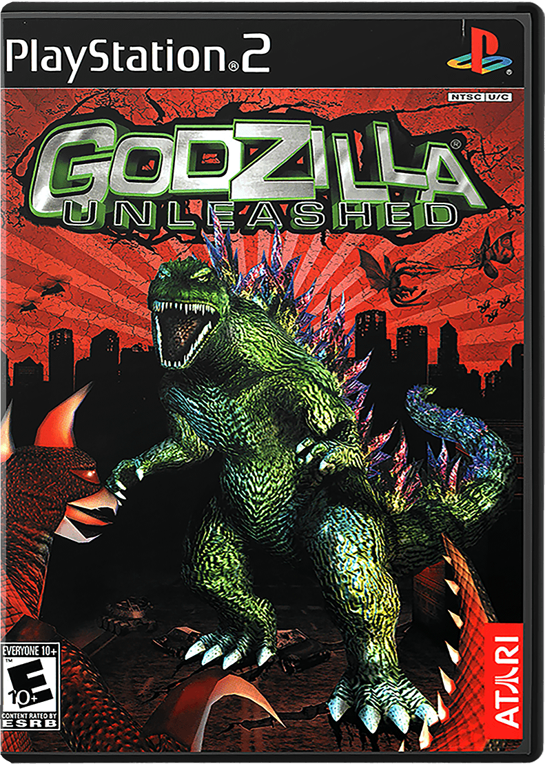Godzilla Unleashed box art for Playstation 2